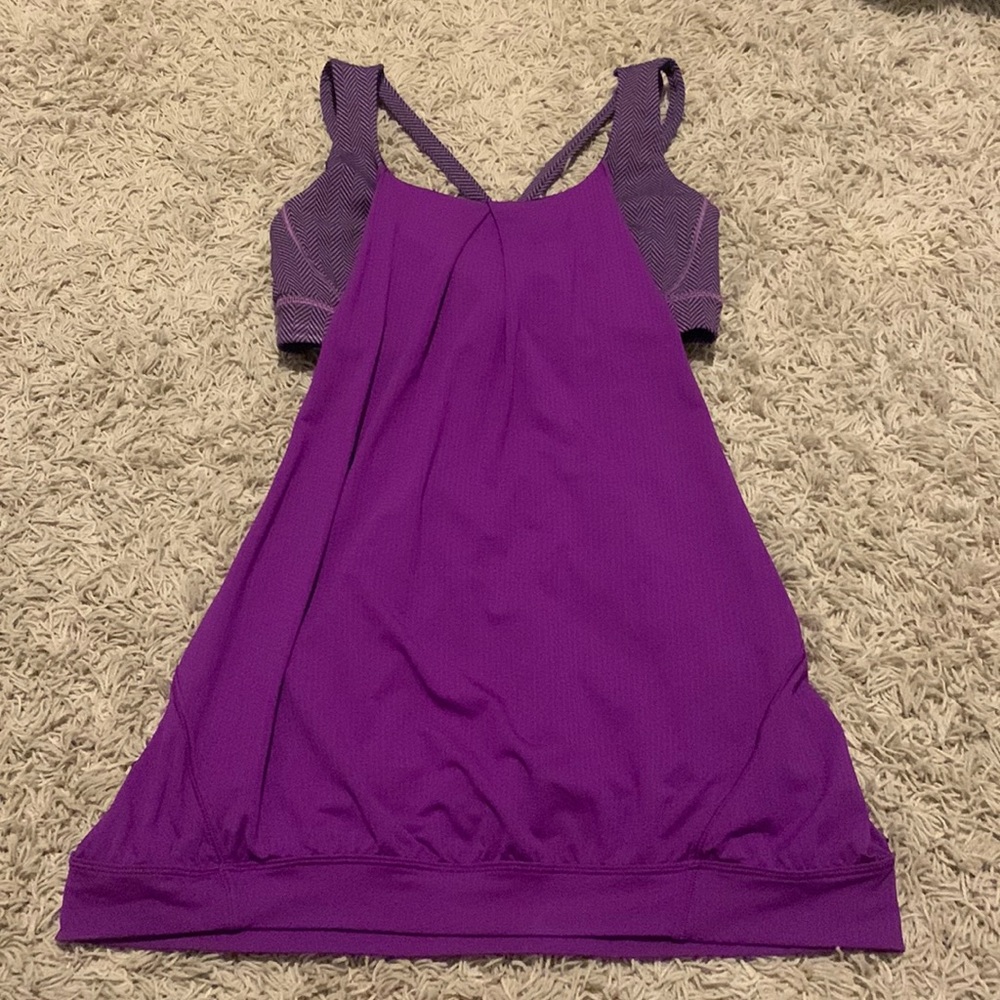 tank top with built in sports bra